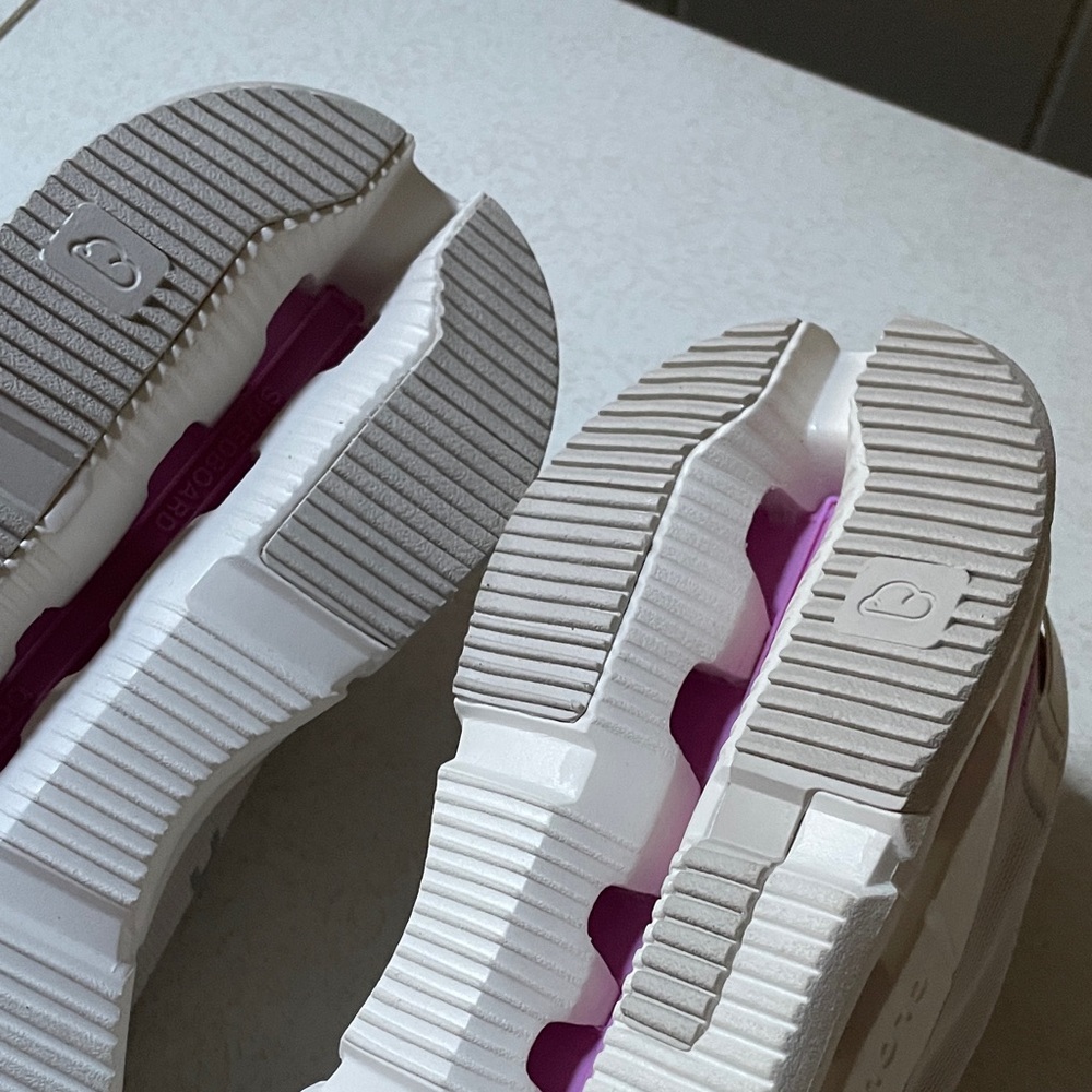On Running Women's CLOUDNOVA FORM 2 White and Purple Sneakers - Picture 10 of 10